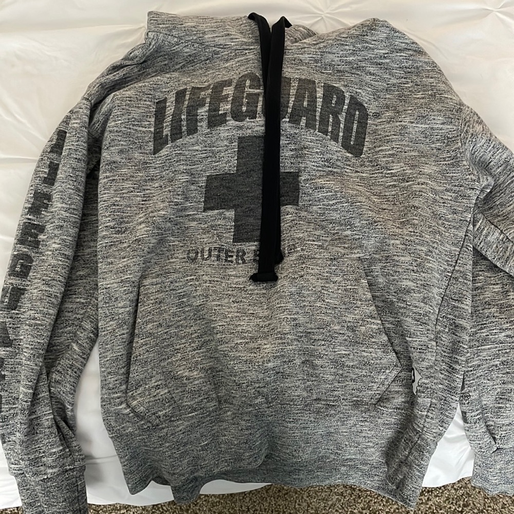 size small lifeguard hoodie outer banks